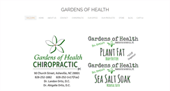 Desktop Screenshot of gardensofhealth.com