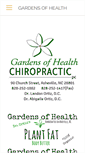 Mobile Screenshot of gardensofhealth.com